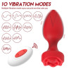 MyPlayToys Plug vibrant Rosy Bello 8 x 3.5cm Rose